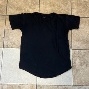 Madewell relaxed black short sleeved tee